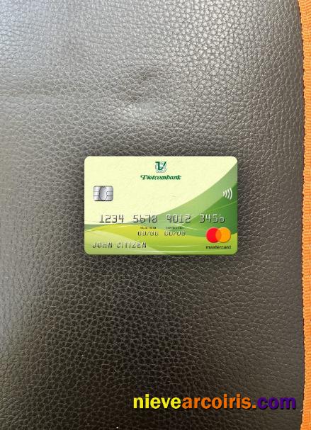 Vietnam Vietcombank mastercard photolook